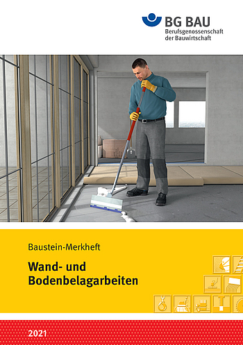 Titelbild Baustein-Merkheft: Wand- und Bodenbelagarbeiten