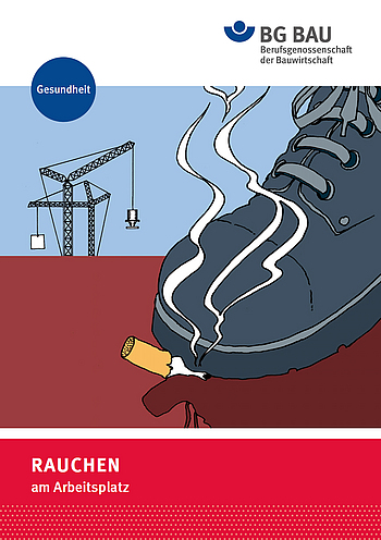 Titelbild Broschüre Rauchen am Arbeitsplatz