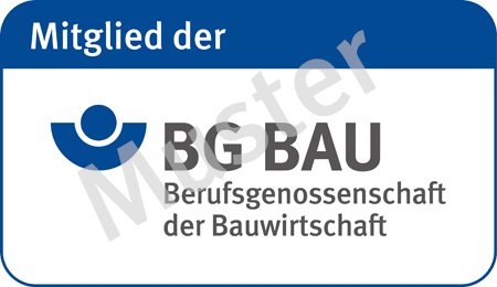 BG BAU-Signet mit Wasserzeichen