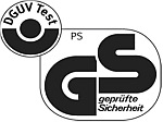Logo GS-Zeichen von DGUV Test