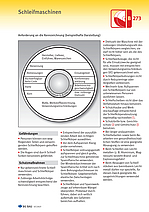 Titelbild Baustein B 273: Schleifmaschinen