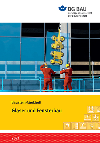 Titelbild Baustein Merkheft: Glaser und Fensterbau