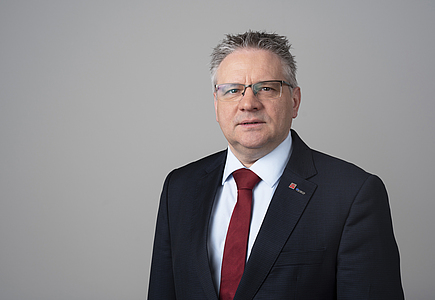 Mathias Neuser, Versichertenvertreter im Vorstand der BG BAU