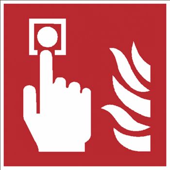 Sicherheitszeichen Brandschutzzeichen - Brandmelder F005