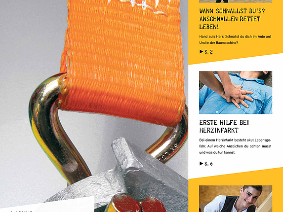 Titelbild der T!PPS - Zeitung für Beschäftigte der Bauwirtschaft, Ausgabe 2/2022