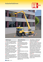 Titelbild des Baustein B 212 Hubarbeitsbühnen.