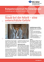 Titelbild des Kompetenzzentrums für Unternehmer - Fortbildung nach DGUV Vorschrift 2 "Gefährdungsbeurteilung"