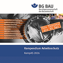 Titelbild der CD Kompendium Arbeitsschutz KompAS 2026.