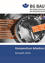 Titelbild der CD Kompendium Arbeitsschutz KompAS 2026.