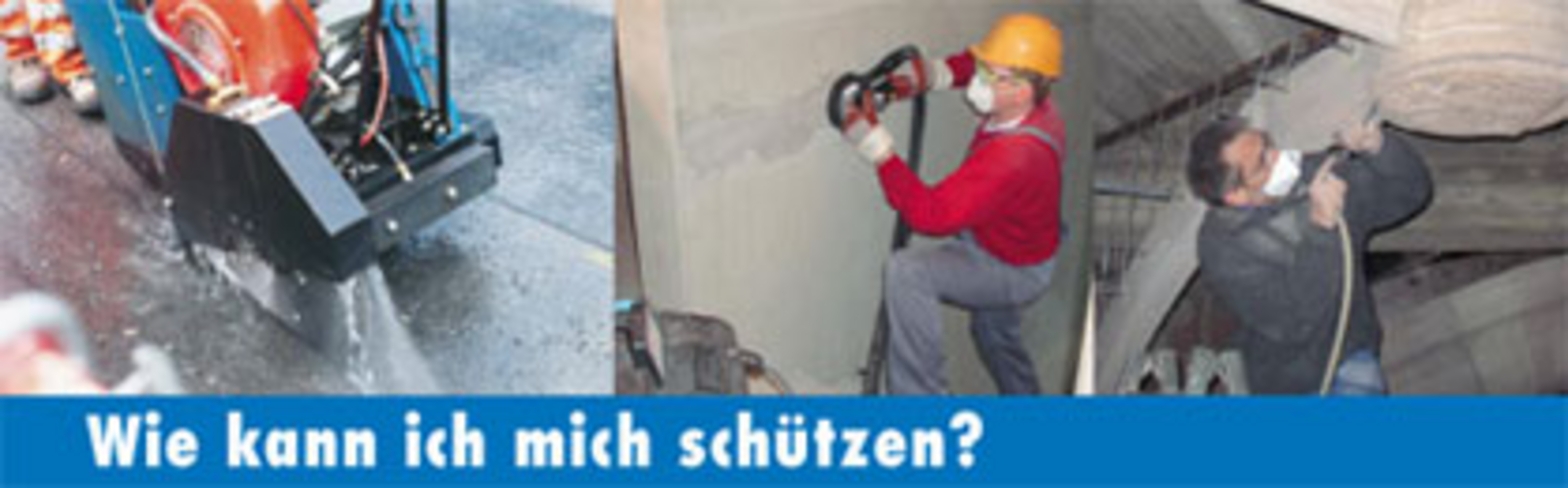 Abbildung Schutzma&szlig;nahmen vor Staub