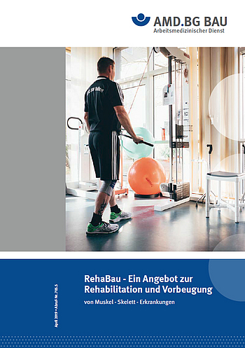 RehaBau - Ein-Angebot zur Rehabilitation und Vorbeugung Flyer