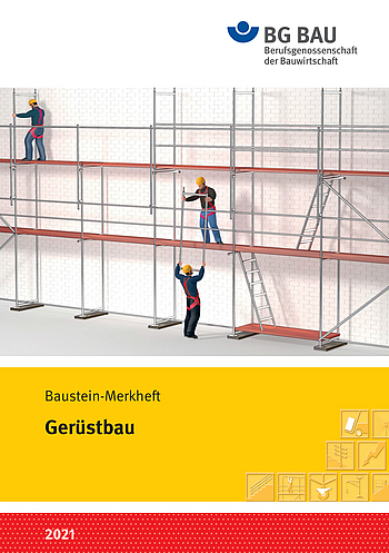 Titelbild Baustein Merkheft: Gerüstbau