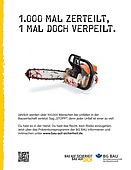 Bau auf Sicherheit - Unfall Plakat (A1)