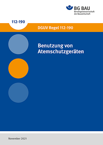 DGUV Regel 112-190, Benutzung von Atemschutzgeräten