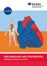 Titelbild Broschüre Herz-Kreislauf und Stoffwechsel - Vorbeugen ist besser als heilen