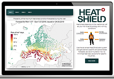 Heatshield-Plattform (Screenshot)