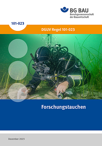 DGUV Regel 101-2023: Forschungstauchen