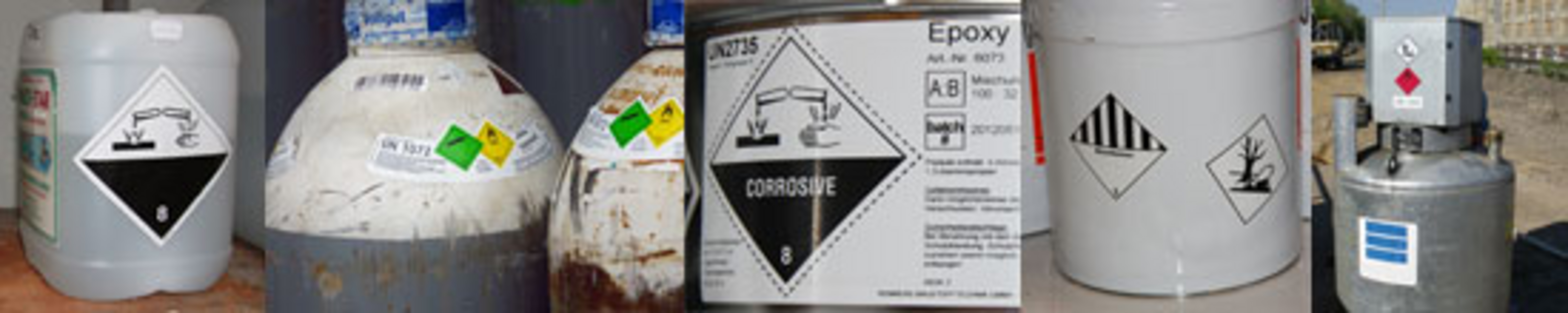 Abbildung verschiedene Gefahrg&uuml;ter