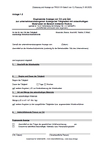 Erg&auml;nzende Mitteilung von Ort und Zeit (Anlage 1.2)