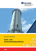 Titelbild Baustein-Merkheft: Turm- und Schornsteinbauarbeiten