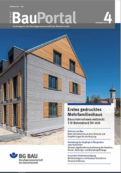 Titelseite BauPortal 4/2021