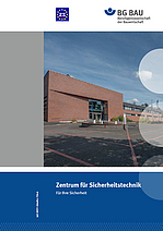 Titelseite Flyer "Zentrum für Sicherheitstechnik"