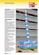 Titelbild Baustein B 162 Schuttrutschen