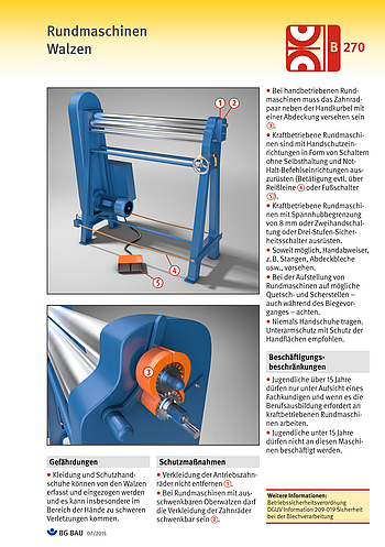 Titelbild Baustein B 270: Rundmaschinen - Walzen