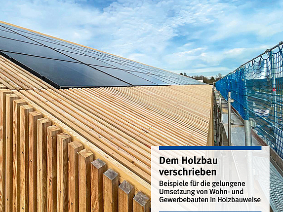 Titelbild  BauPortal Ausgabe 2-2023: Dem Holzbau verschrieben.