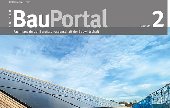 Titelbild  BauPortal Ausgabe 2-2023: Dem Holzbau verschrieben.