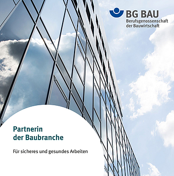 Titelbild des Flyers „Partnerin der Baubranche“