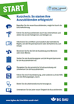 Kurzcheck: So starten Ihre Auszubildenden erfolgreich!