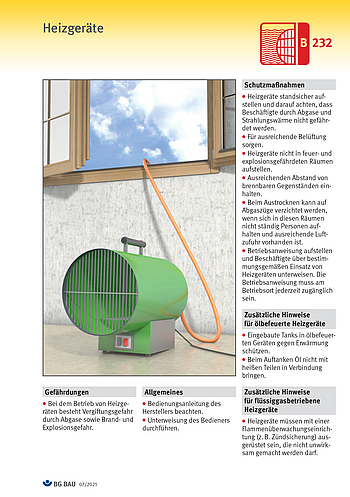 Titelbild Baustein B 232: Heizgeräte