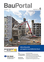 Titelbild der Zeitschrift BauPortal 6-2017