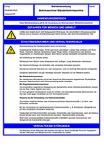 Betriebsanweisungen für Arbeitsmittel: Bohrmaschine / Ständerbohrmaschine