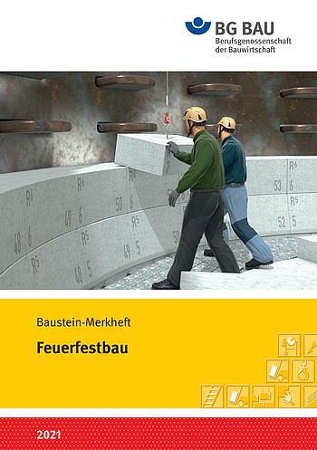 Titelbild Baustein Merkheft: Feuerfestbau