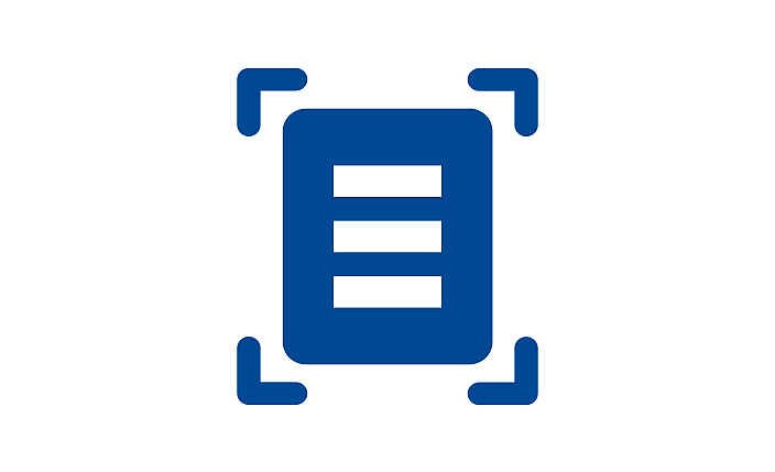 Piktogramm Dokument hochladen