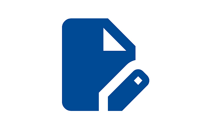 Piktogramm Online-Formular