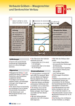 Titelbild Baustein C 470 Verbaute Gräben - Waagerechter und Senkrechter Verbau