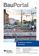 Titelbild der Zeitschrift BauPortal 3-2017