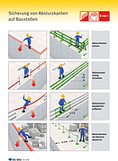 Titelbild sehen + verstehen Baustein B 100-1: Sicherung von Absturzkanten auf Baustellen.