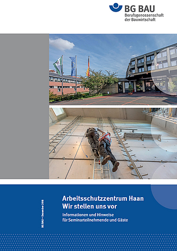 Flyer Arbeitsschutzzentrum Haan - Wir stellen uns vor