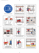 Warnhinweise für den Gerüstbau - Poster (DIN A2)