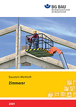 Titelbild Baustein-Merkheft: Zimmerer