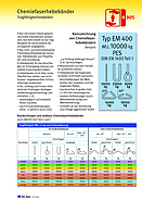 Baustein H 905 Chemiefaserhebebänder