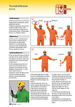 Titelbild des Baustein B 214 Turmdrehkrane - Betrieb.