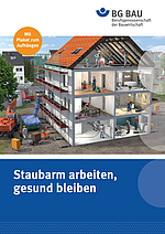 Flyer Staubarm arbeiten, gesund bleiben