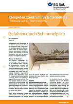 Titelbild Kompetenzzentrum für Unternehmer - Fortbildung nach DGUV Vorschrift 2 "Gefahren durch Schimmelpilze"