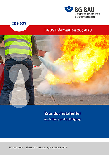 DGUV Information 205-023: Brandschutzhelfer