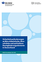 Titelbild des DGUV Grundsatzes 315-410